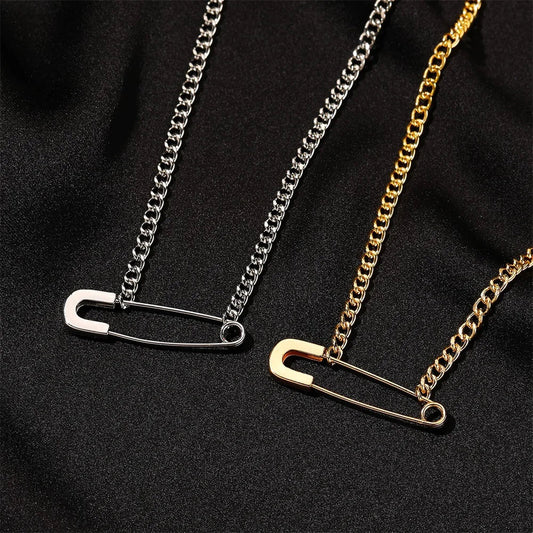 Korean INS Minimalism Geometry Necklace